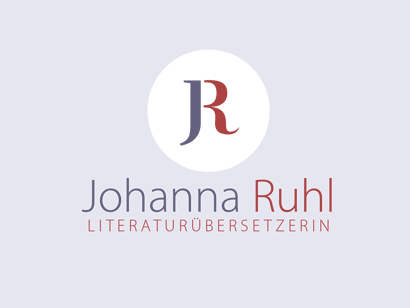 Logo Johanna Ruhl Literaturübersetzerin