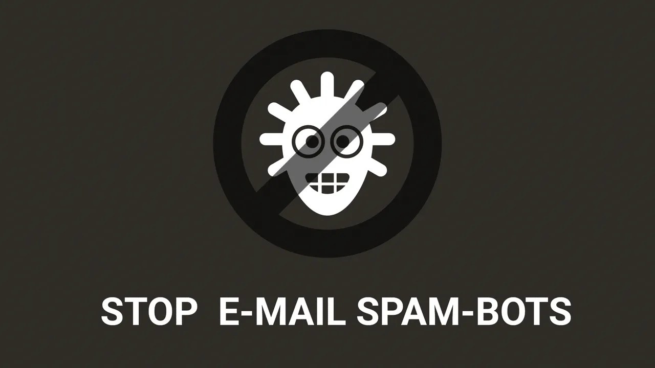 Titelbild: Stop e-Mail Spam Bots