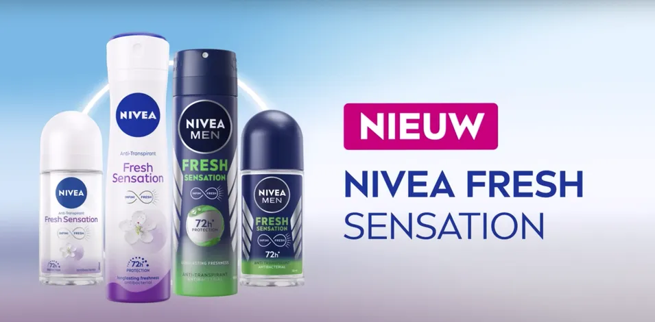 Screenshot aus der Fernsehwerbung der Marke Nivea von Beiersdorf
