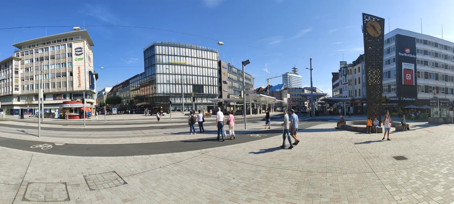 Jahnplatz 2022, Panoramaaufnahme